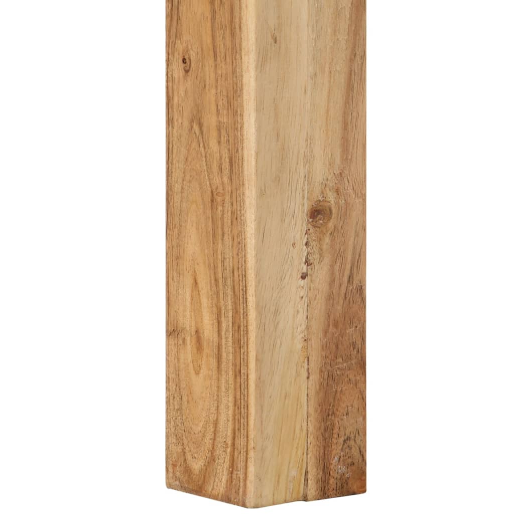 Salongbord Sofabord Tre heltre akasie 80x80x40 cm