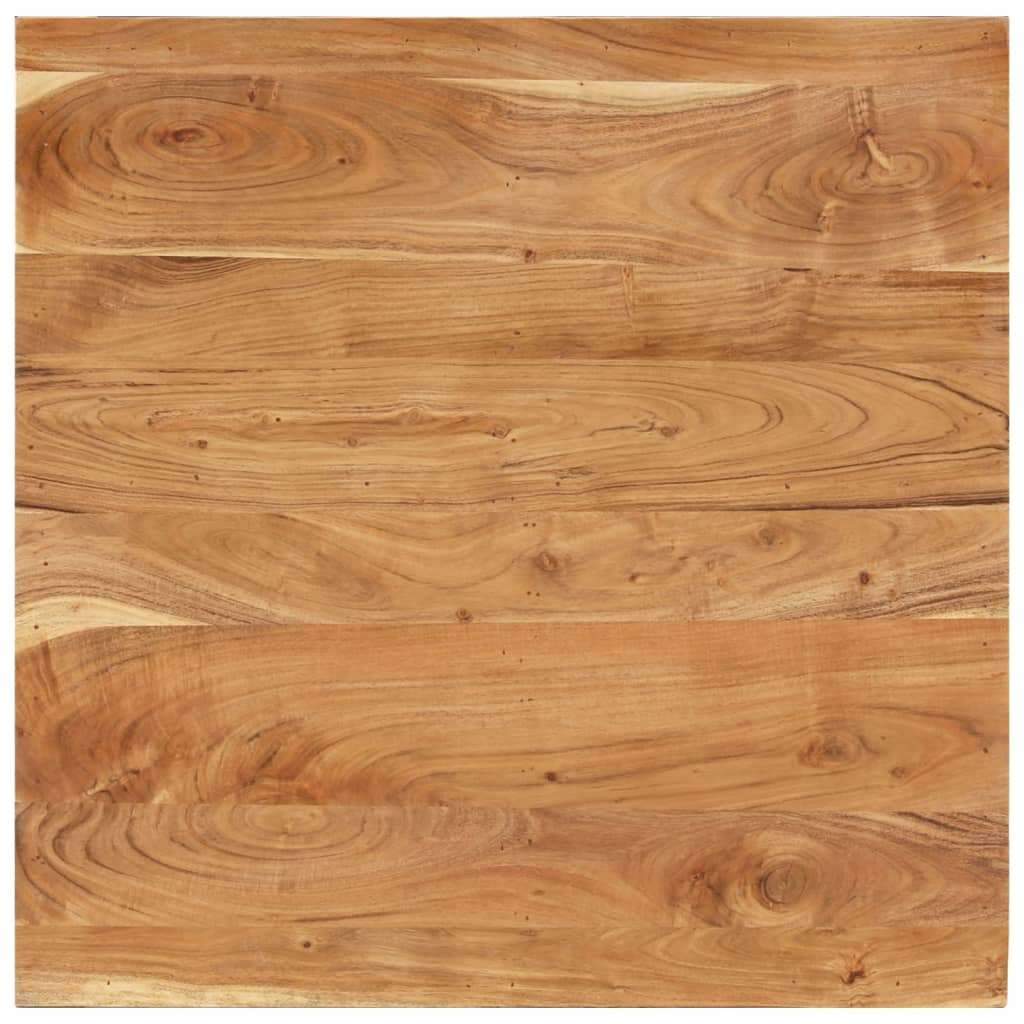 Salongbord Sofabord Tre heltre akasie 80x80x40 cm