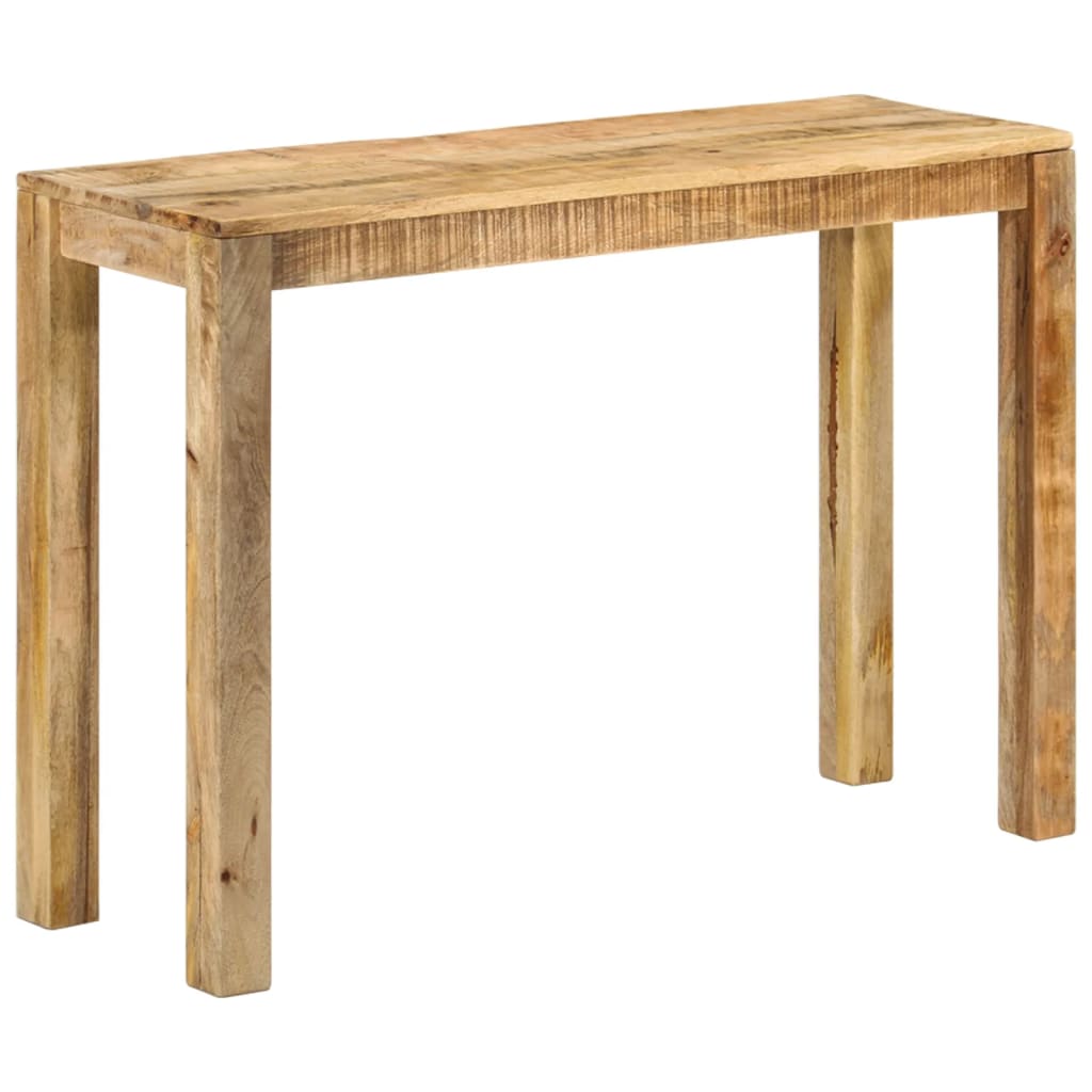 Avlastningsbord Konsollbord Tre 110x35x76 cm grovt mangotre
