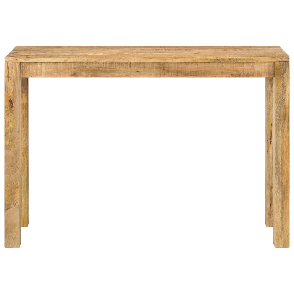 Avlastningsbord Konsollbord Tre 110x35x76 cm grovt mangotre