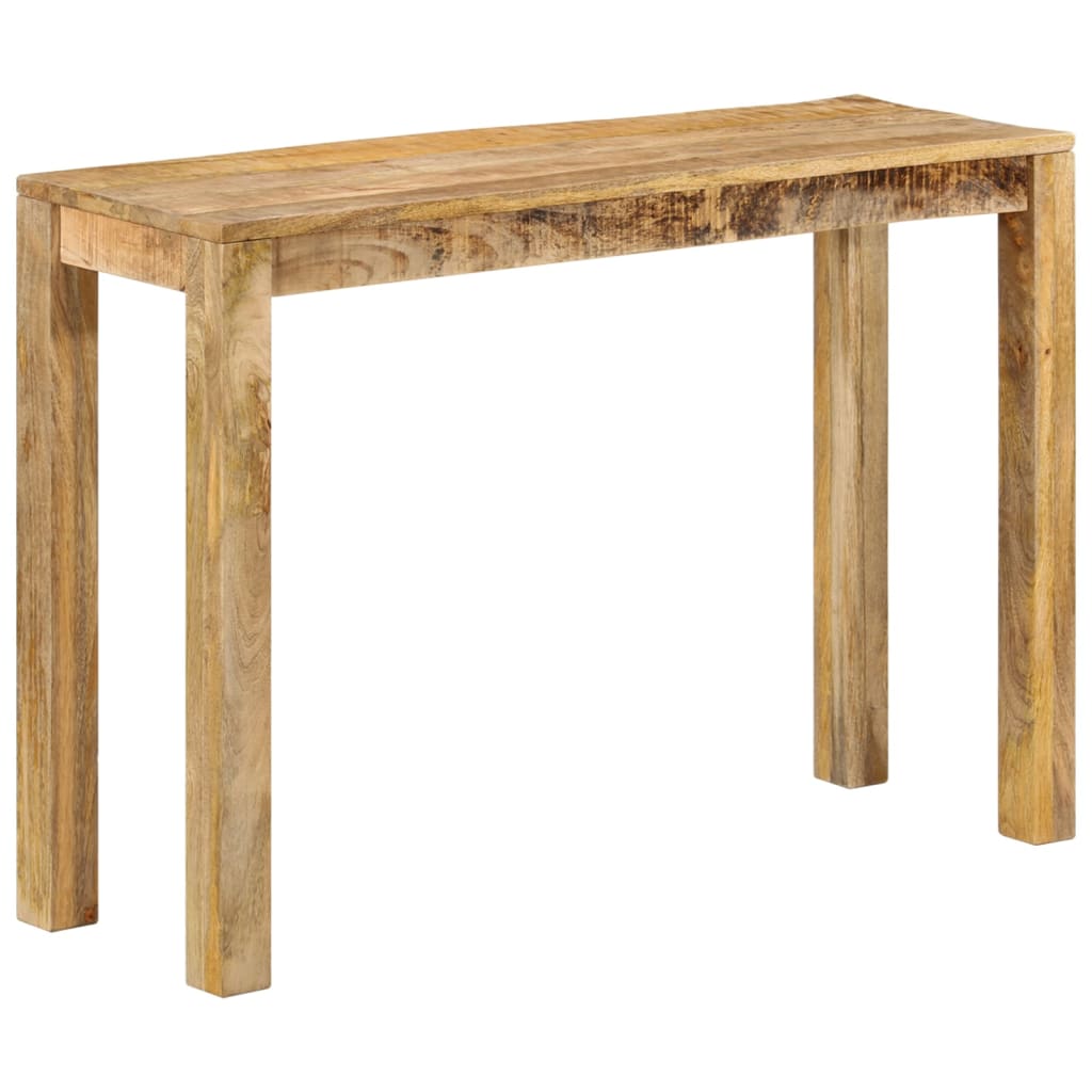 Avlastningsbord Konsollbord Tre 110x35x76 cm grovt mangotre