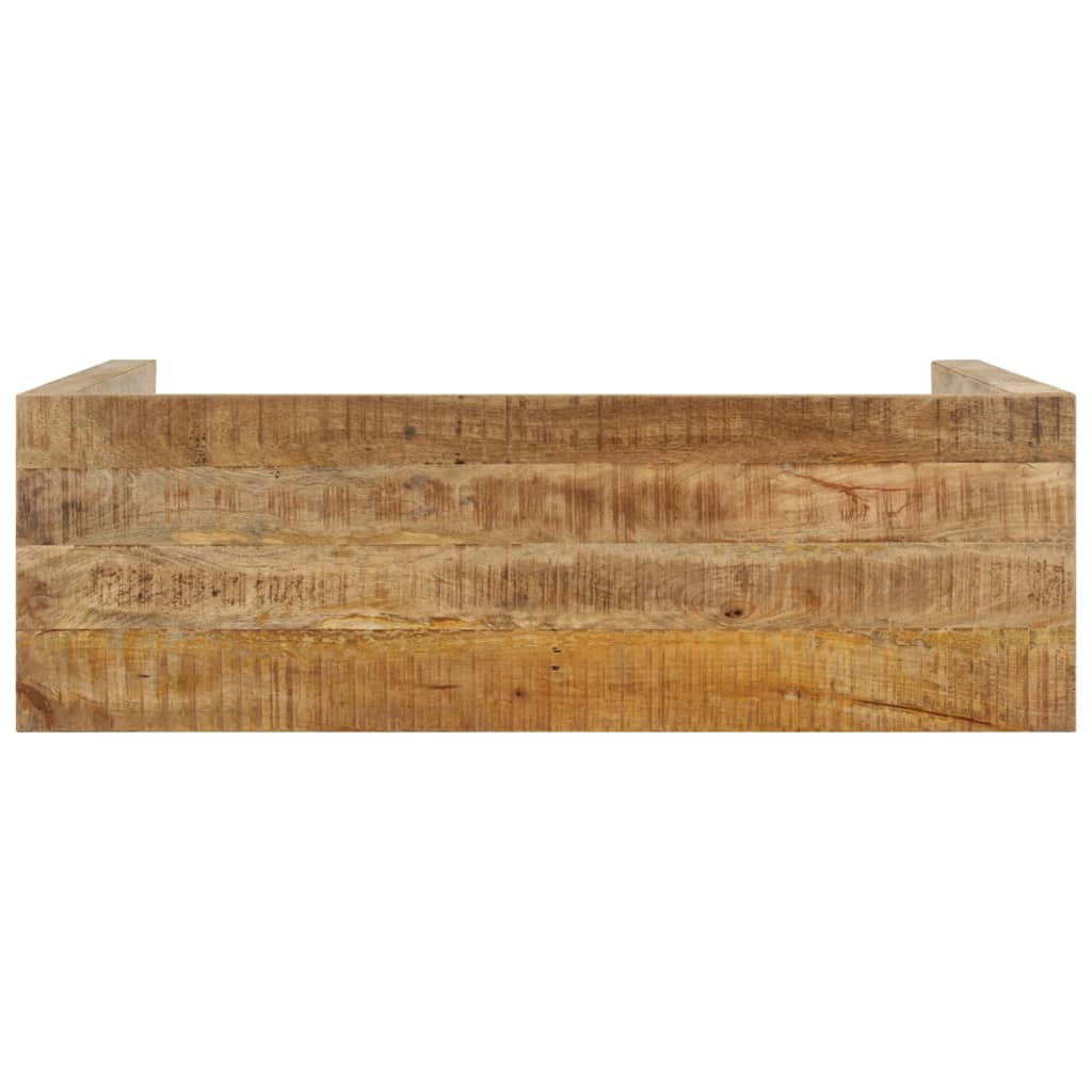 Avlastningsbord Konsollbord Tre 110x35x76 cm grovt mangotre