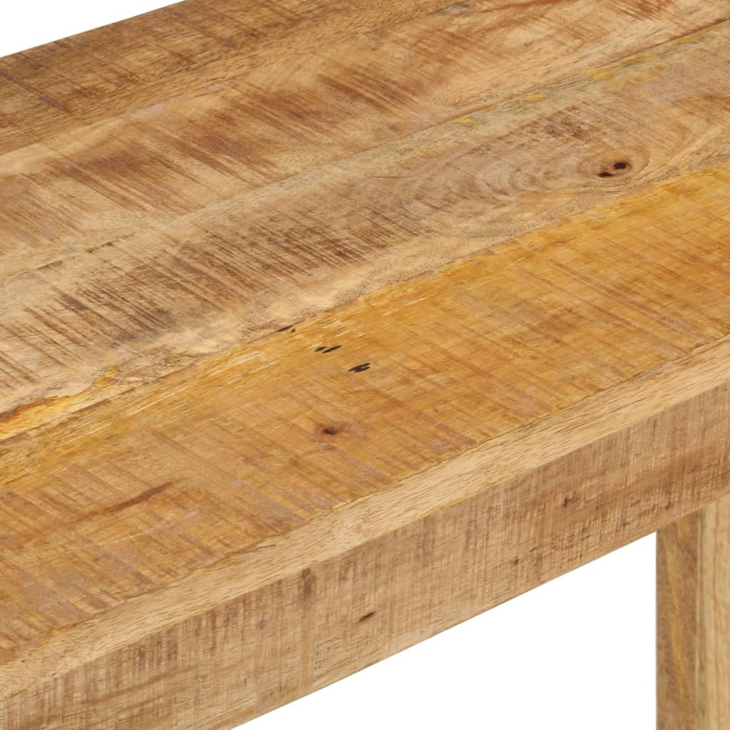 Avlastningsbord Konsollbord Tre 110x35x76 cm grovt mangotre