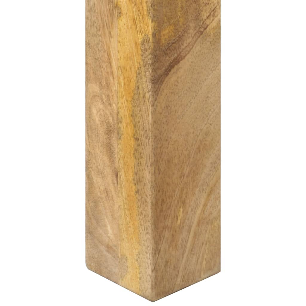 Avlastningsbord Konsollbord Tre 110x35x76 cm grovt mangotre