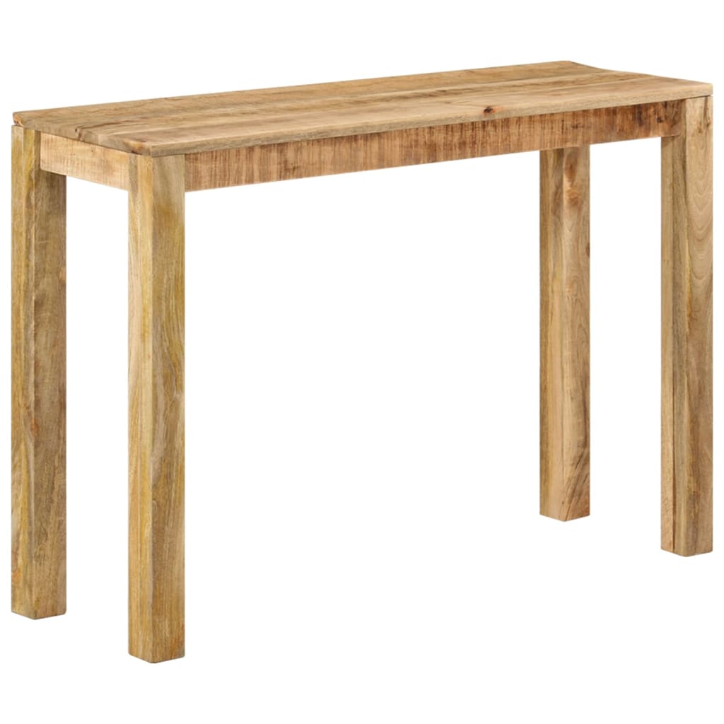 Avlastningsbord Konsollbord Tre 110x35x76 cm grovt mangotre