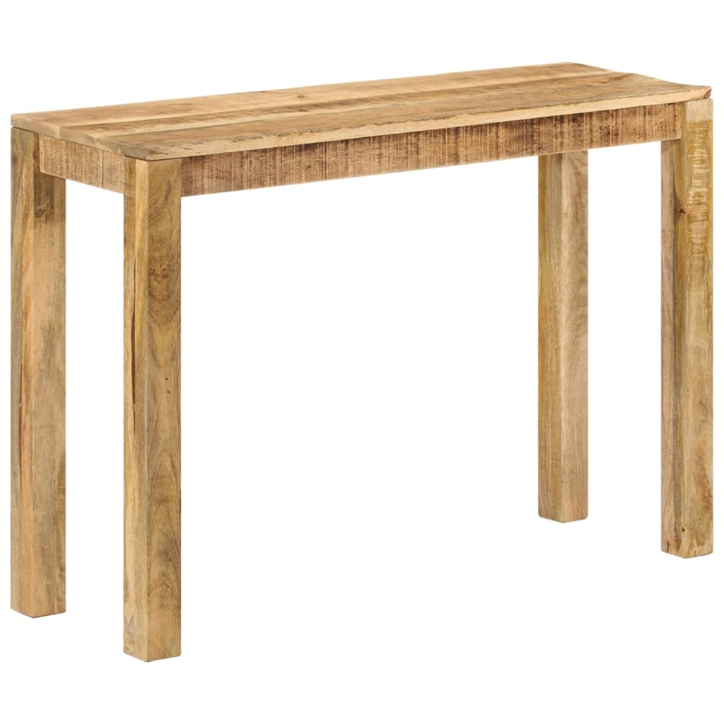 Avlastningsbord Konsollbord Tre 110x35x76 cm grovt mangotre