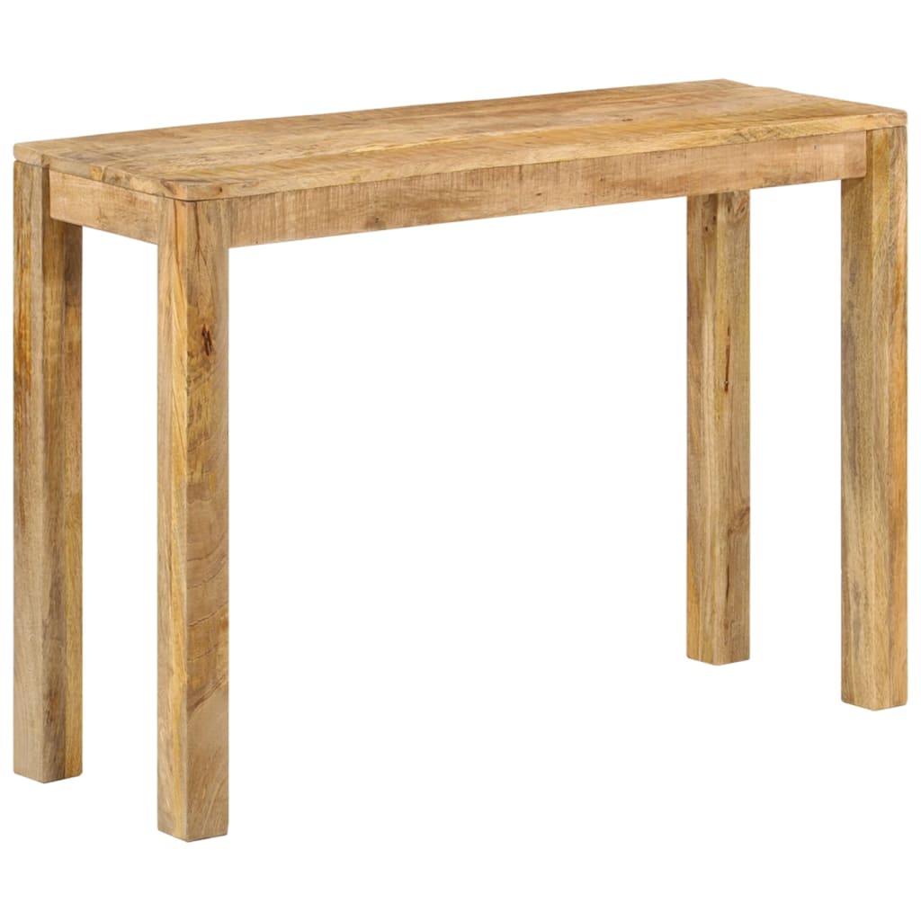 Avlastningsbord Konsollbord Tre 110x35x76 cm grovt mangotre