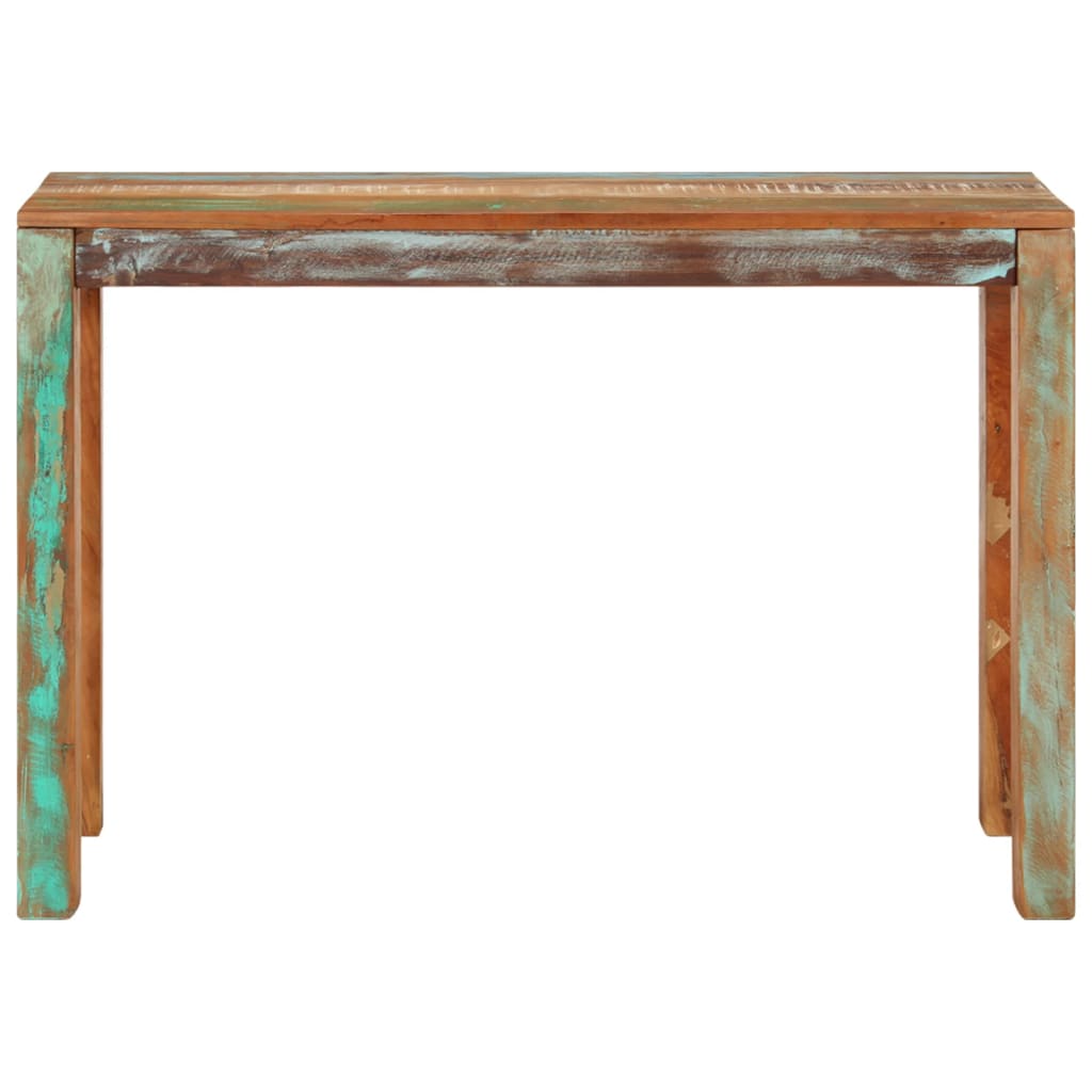 Avlastningsbord Konsollbord Tre 110x35x76 cm gjenvunnet heltre
