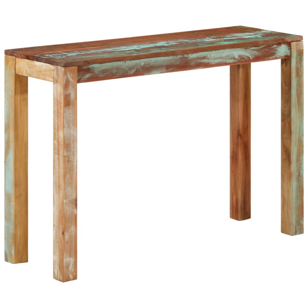 Avlastningsbord Konsollbord Tre 110x35x76 cm gjenvunnet heltre