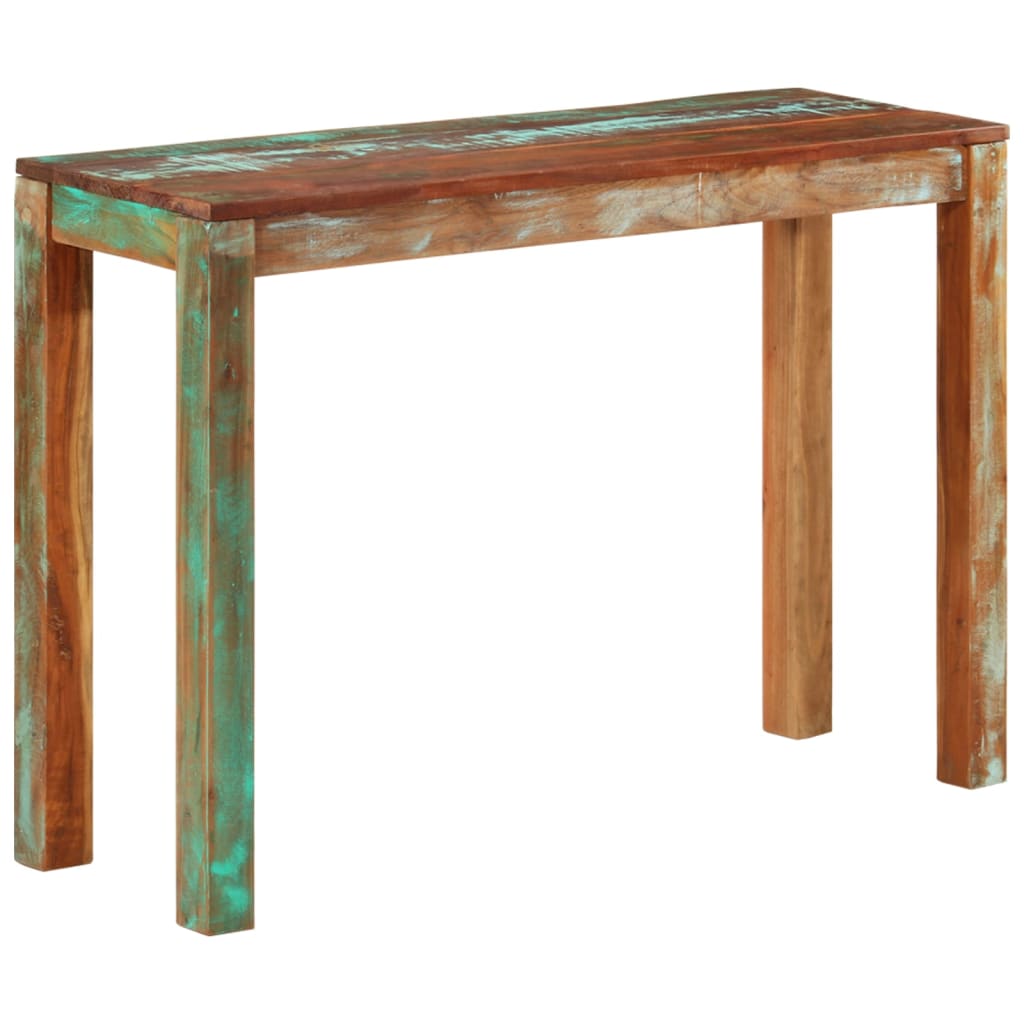Avlastningsbord Konsollbord Tre 110x35x76 cm gjenvunnet heltre