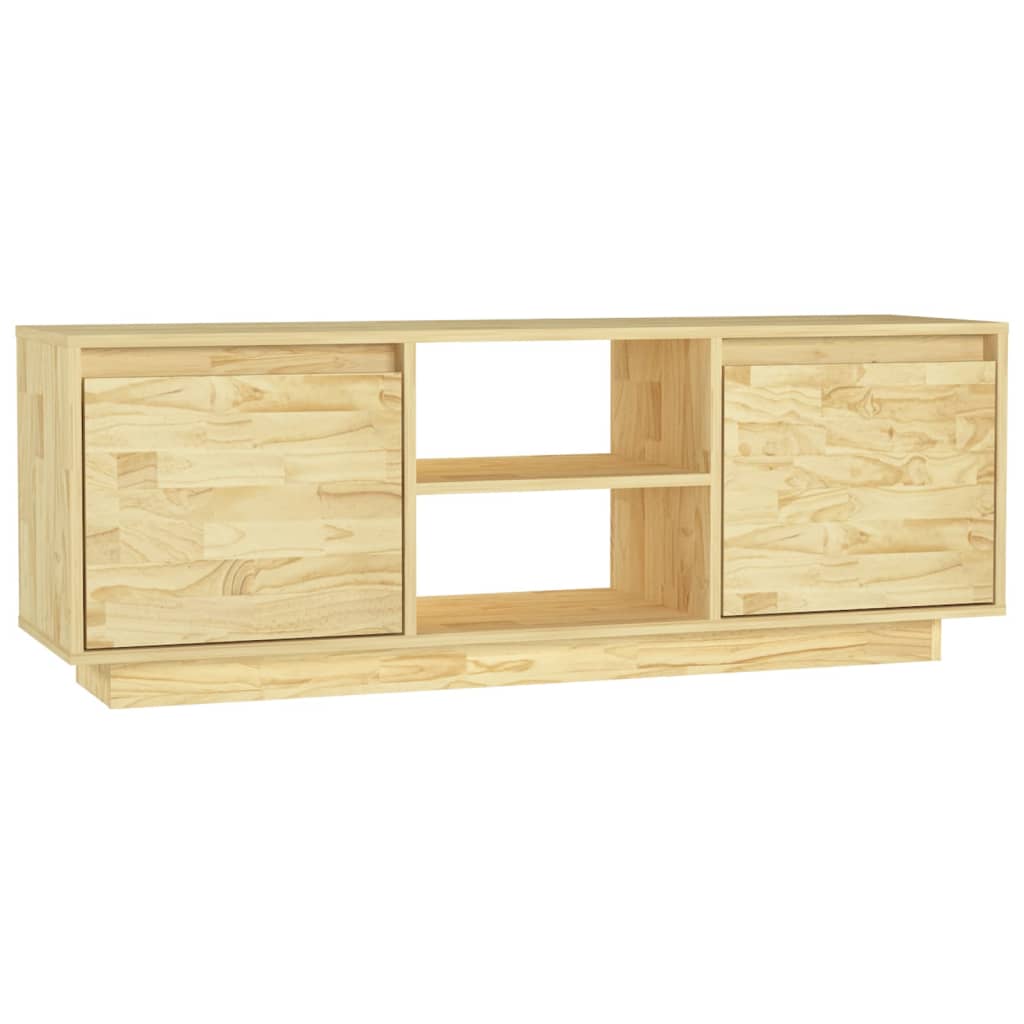 TV-Møbel Tre TV-benk heltre furu 110x30x40 cm