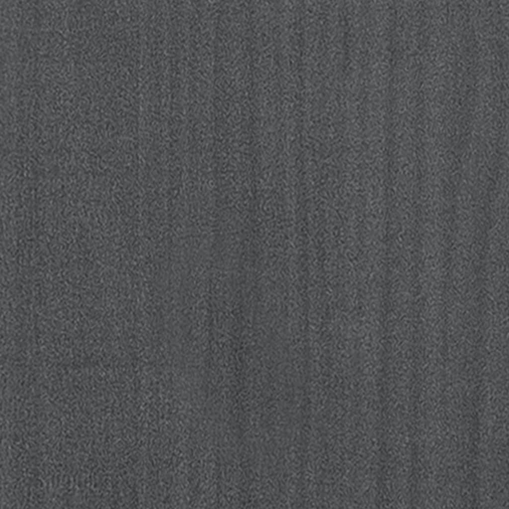 Skjenk Grå 70x33x76 cm heltre furu