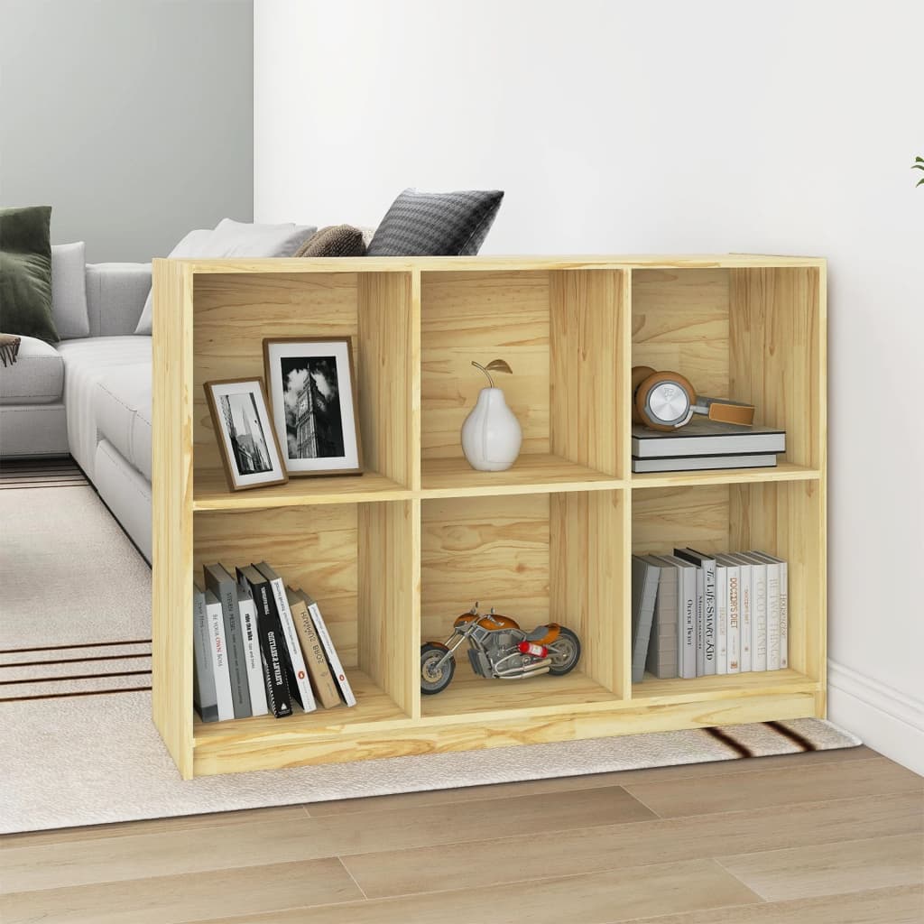 Bokhylle Tre 104x33x76 cm heltre furu