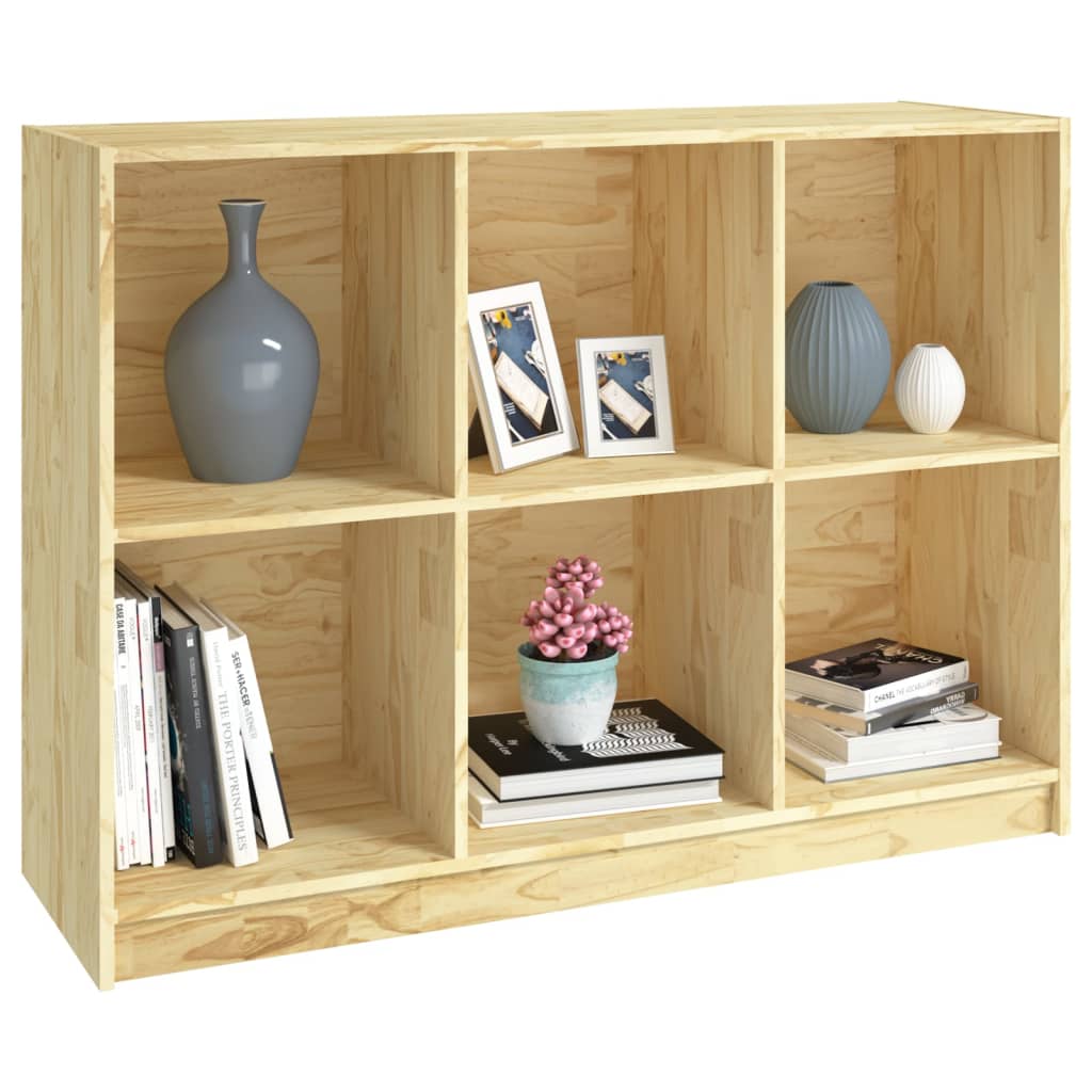 Bokhylle Tre 104x33x76 cm heltre furu