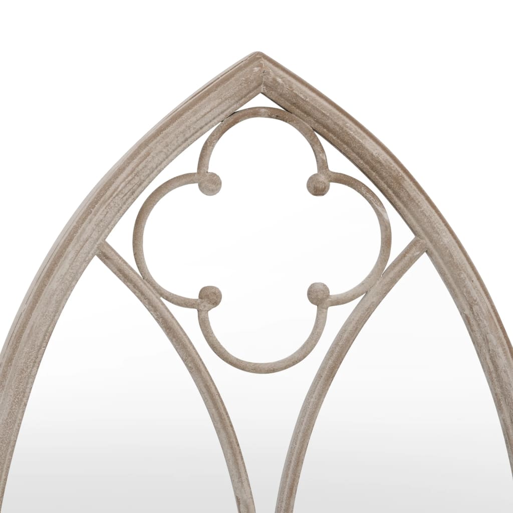 Veggspeil sand 70x30 cm jern