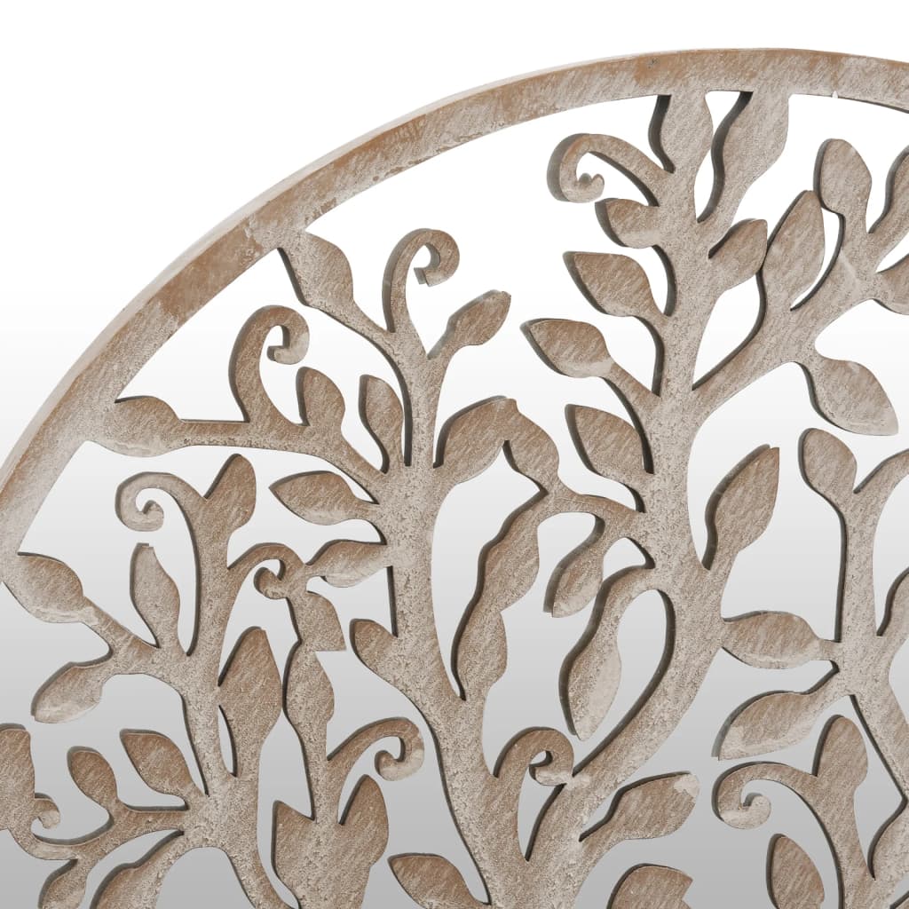 Veggspeil sand 40x2,5 cm jern