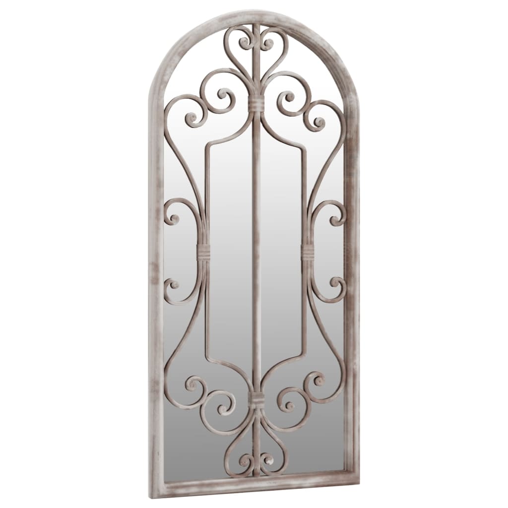 Veggspeil sand 100x45 cm jern