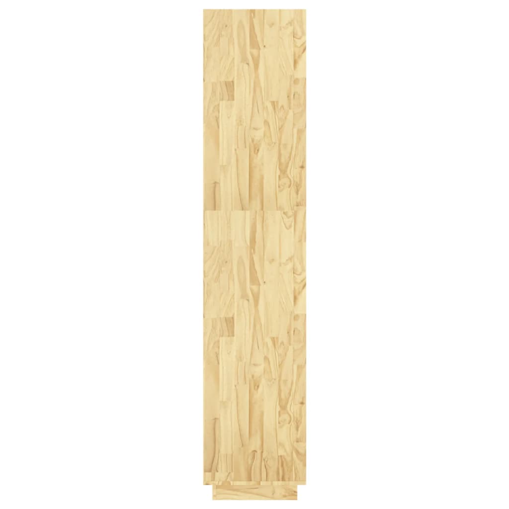 Bokhylle Tre Romdeler 60x35x167 cm heltre furu