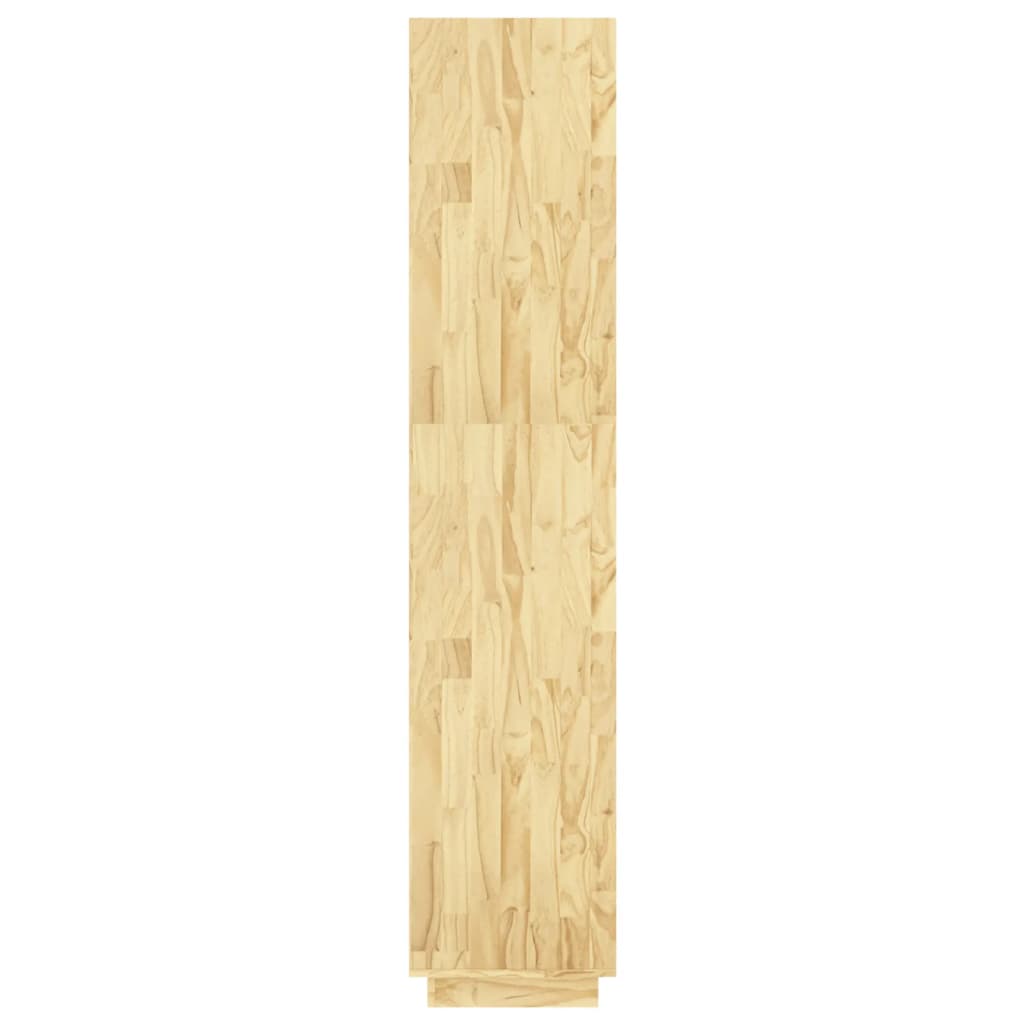 Bokhylle Tre Romdeler 80x35x167 cm heltre furu