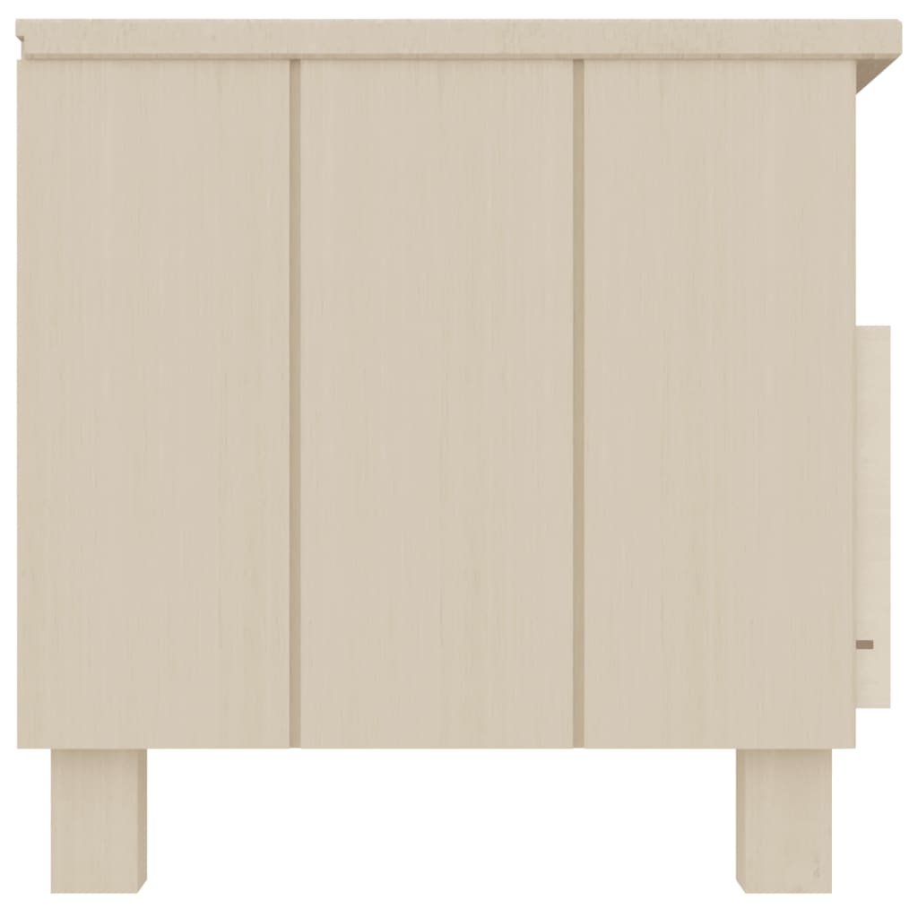 TV-Møbel Honningbrun TV-benk HAMAR 106x40x40 cm heltre furu