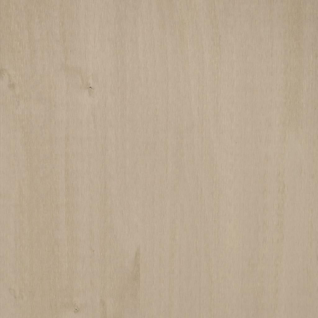 Skap honningbrun HAMAR 60x35x180 cm heltre furu