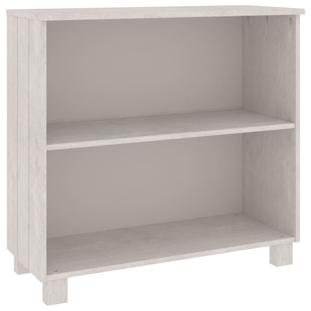 Skjenk Hvit HAMAR 85x35x80 cm heltre furu