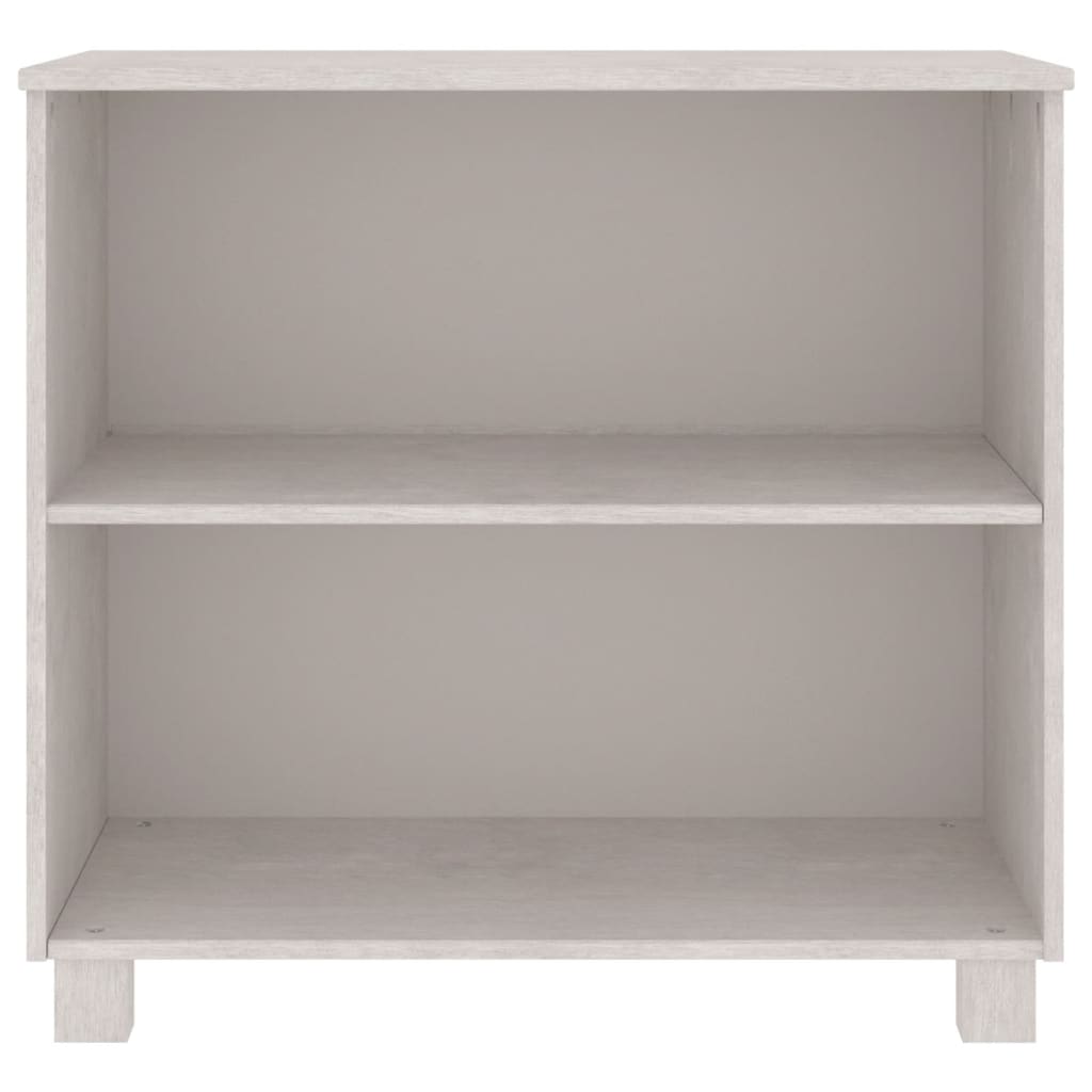 Skjenk Hvit HAMAR 85x35x80 cm heltre furu