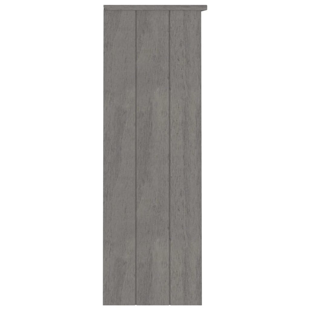 Skjenk Grå topp HAMAR lysegrå 85x35x100 cm heltre furu