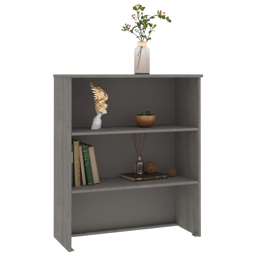 Skjenk Grå topp HAMAR lysegrå 85x35x100 cm heltre furu