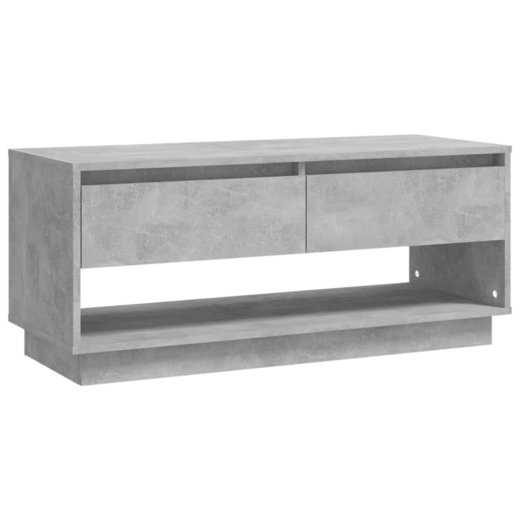 TV-Møbel Betonggrå TV-benk 102x41x44 cm