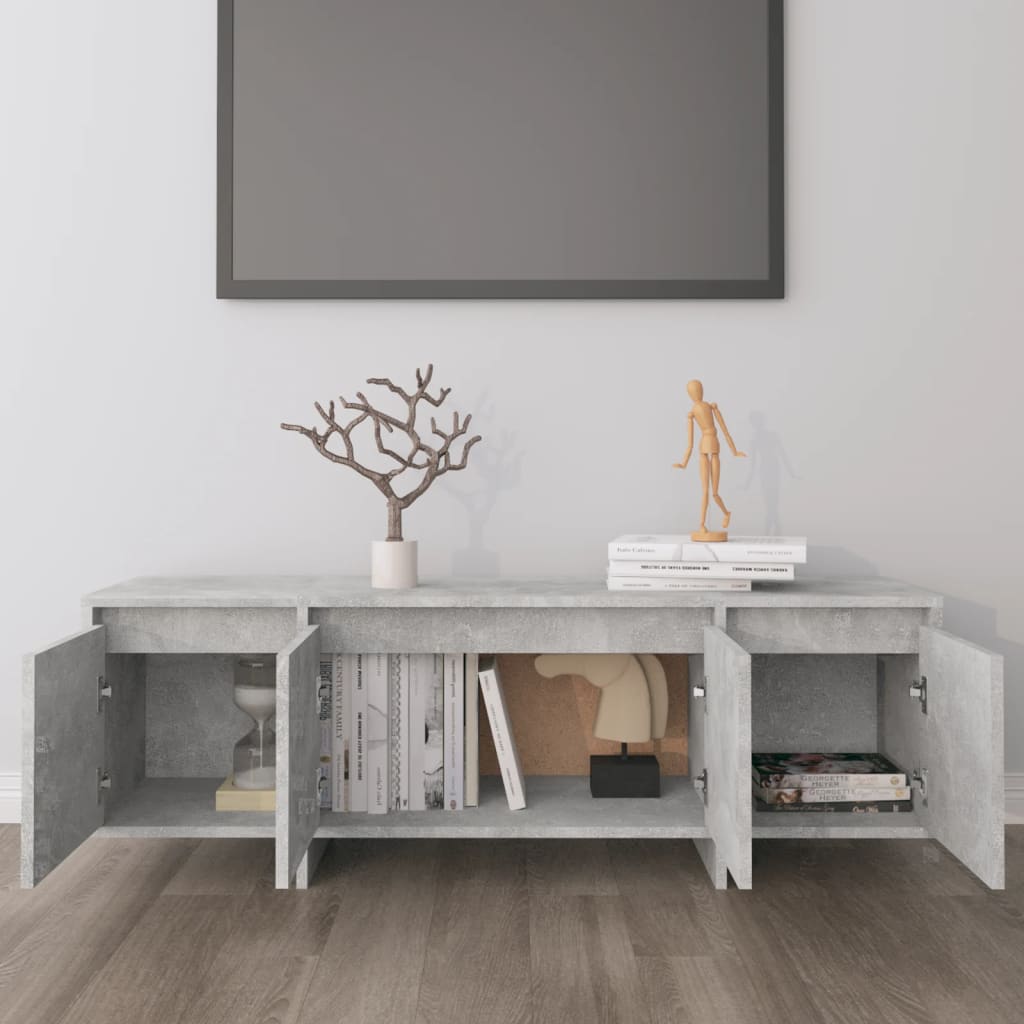 TV-Møbel Betonggrå TV-benk 120x30x40,5 cm