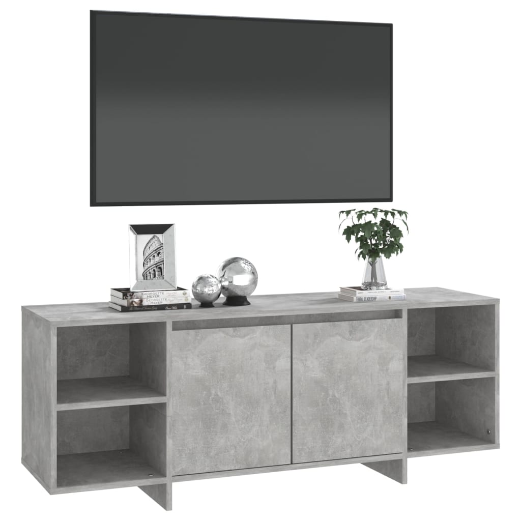 TV-Møbel Betonggrå TV-benk 130x35x50 cm