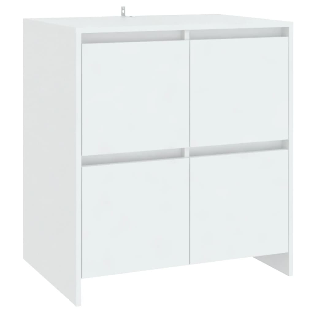 Skjenk Hvit 70x41x75 cm