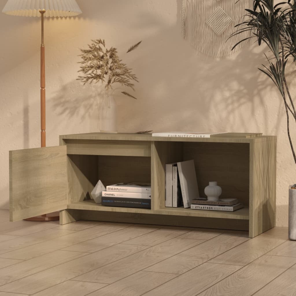 TV-Møbel Sonoma Eik Tv-benk 90x35x40 cm