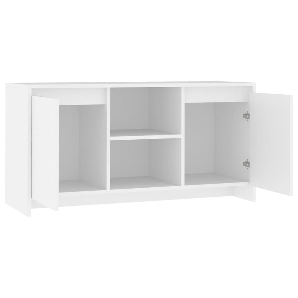TV-Møbel Hvit TV-benk 102x37,5x52,5 cm