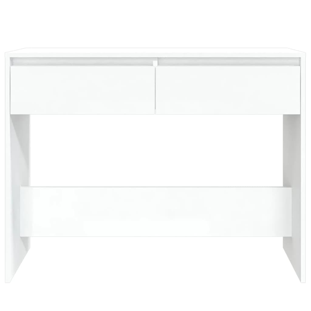 Avlastningsbord Konsollbord Hvit 100x35x76,5 cm