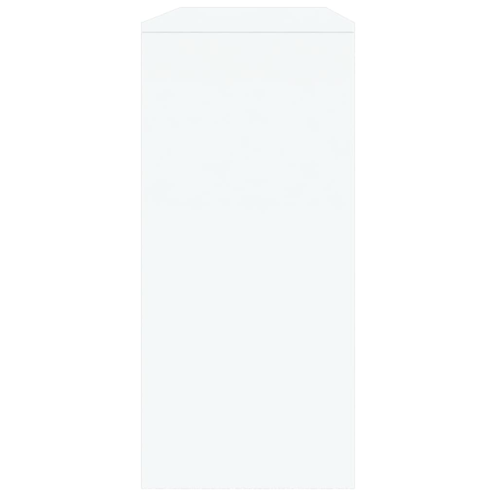 Avlastningsbord Konsollbord Hvit 100x35x76,5 cm