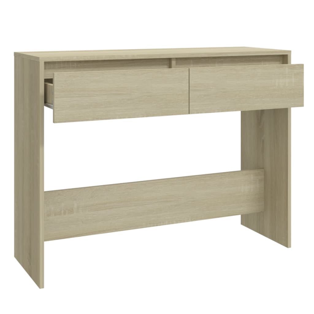 Avlastningsbord Konsollbord Sonoma Eik 100x35x76,5 cm