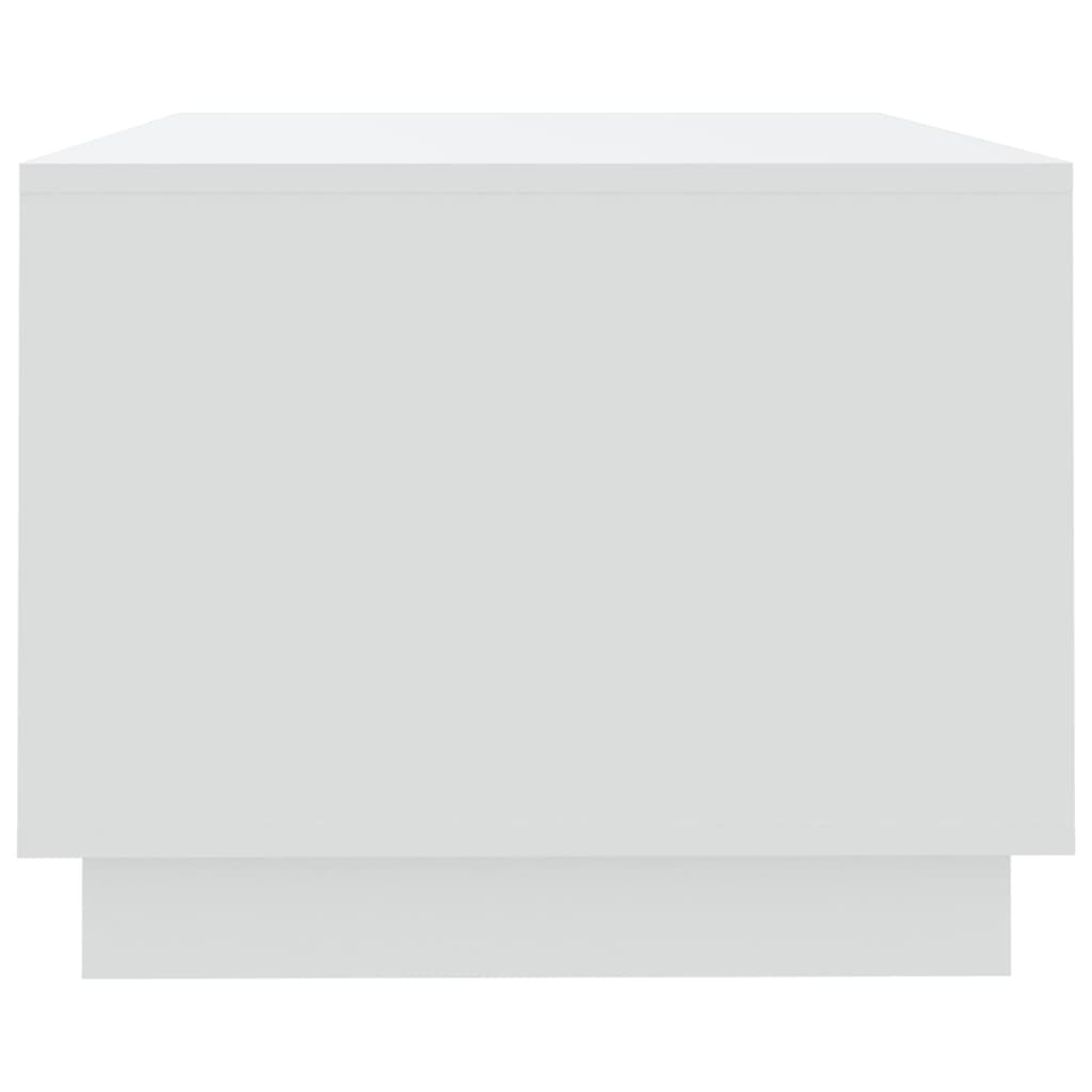 Salongbord Sofabord Hvit 102x55x43 cm