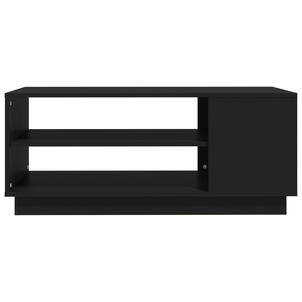 Salongbord Sofabord Svart 102x55x43 cm