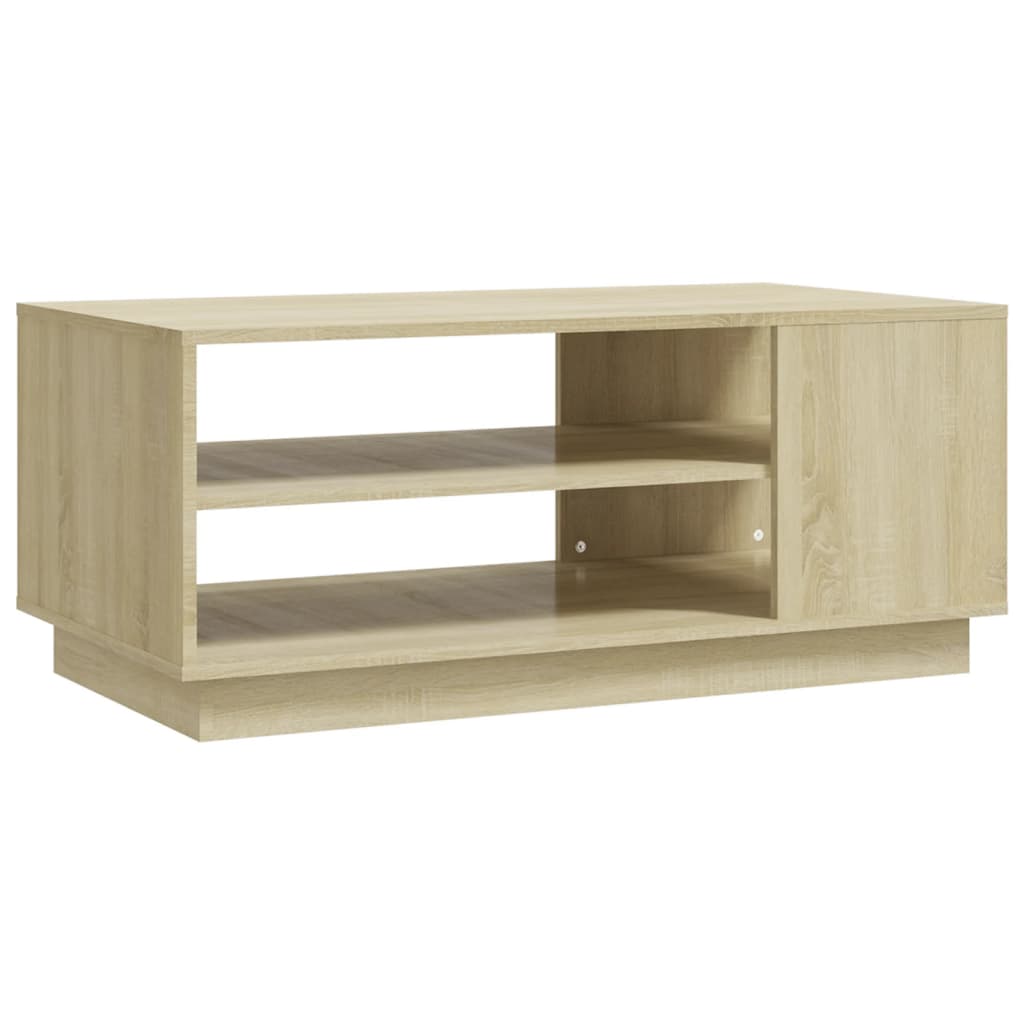 Salongbord Sofabord Sonoma Eik 102x55x43 cm