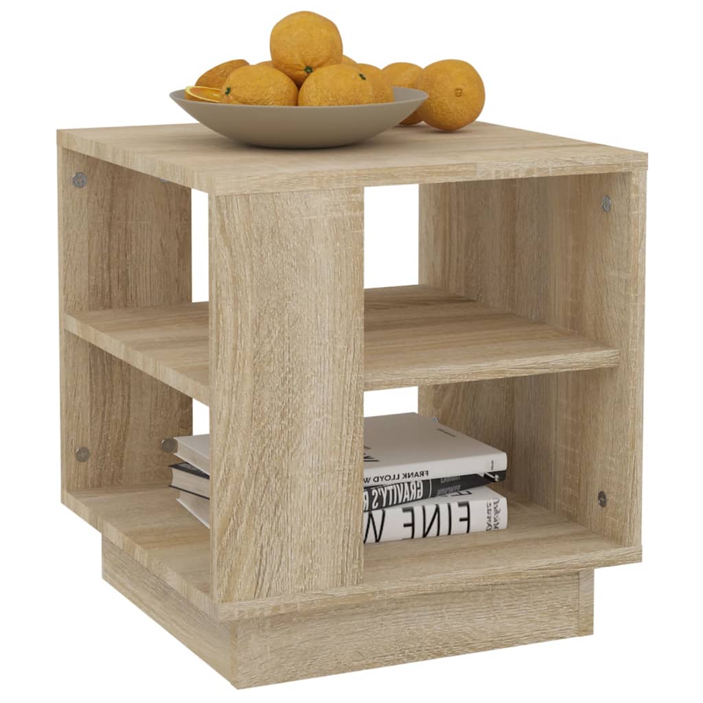 Salongbord Sofabord Sonoma Eik 40x40x43 cm