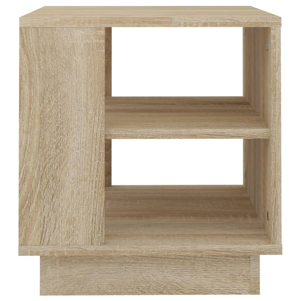 Salongbord Sofabord Sonoma Eik 40x40x43 cm