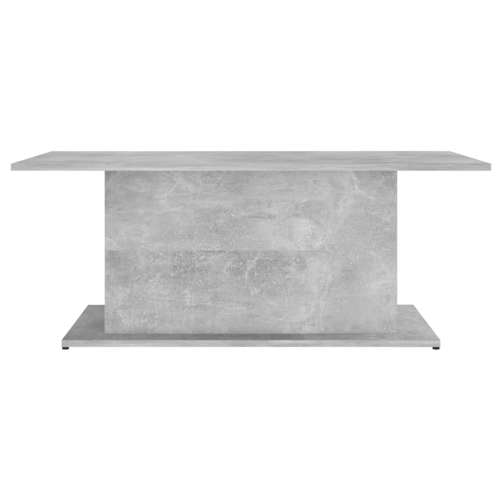 Salongbord Sofabord Betonggrå 102x55,5x40 cm