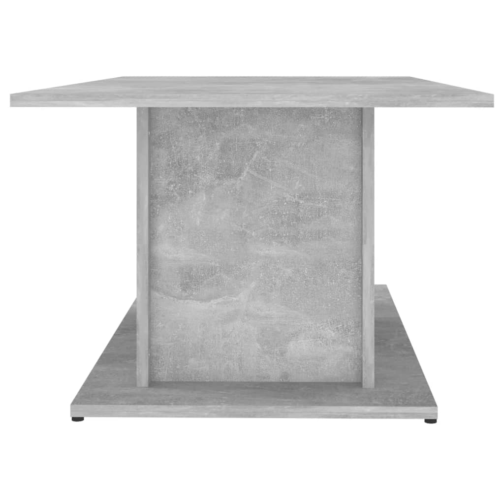 Salongbord Sofabord Betonggrå 102x55,5x40 cm