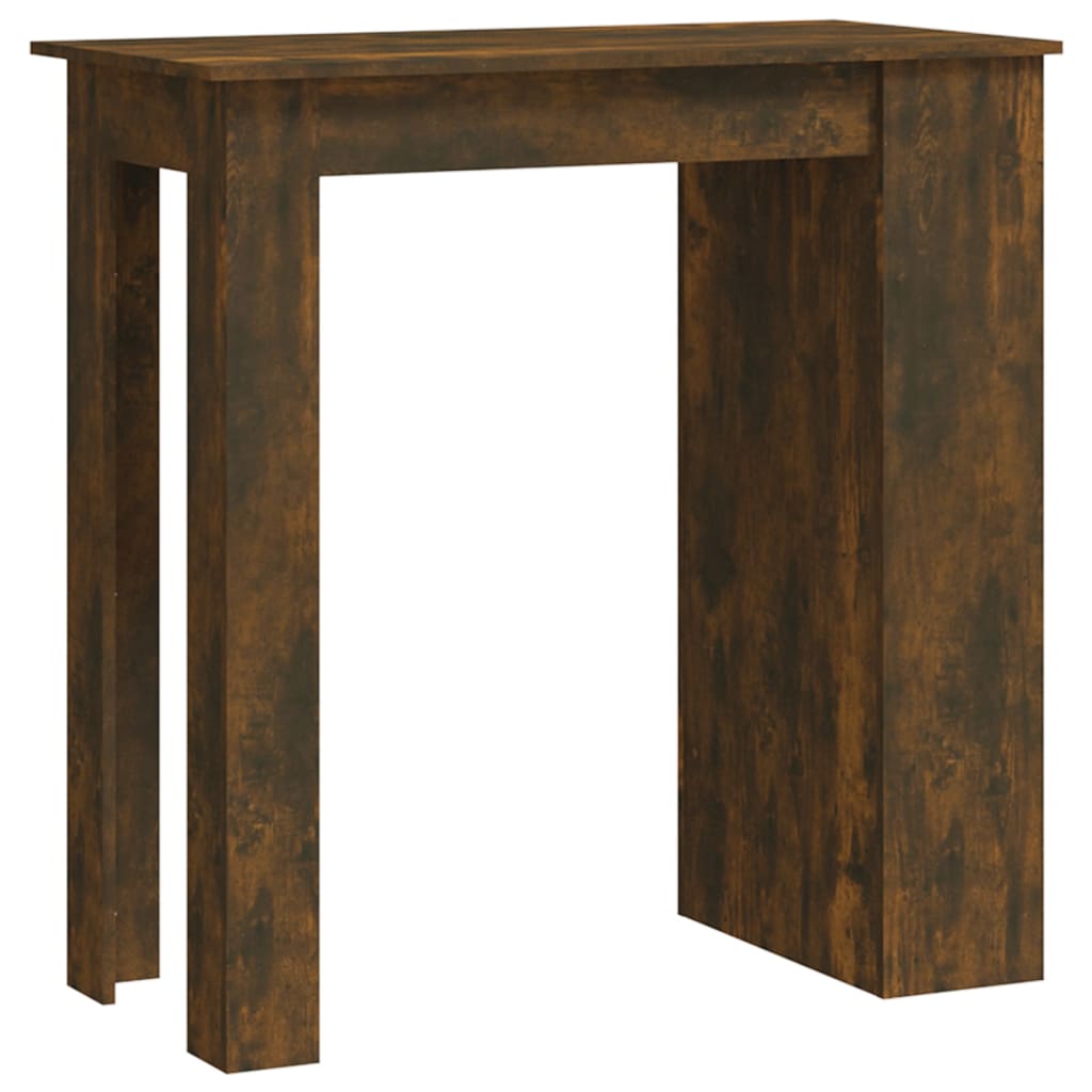 Barbord med stativ røkt eik 102x50x103,5 cm konstruert tre