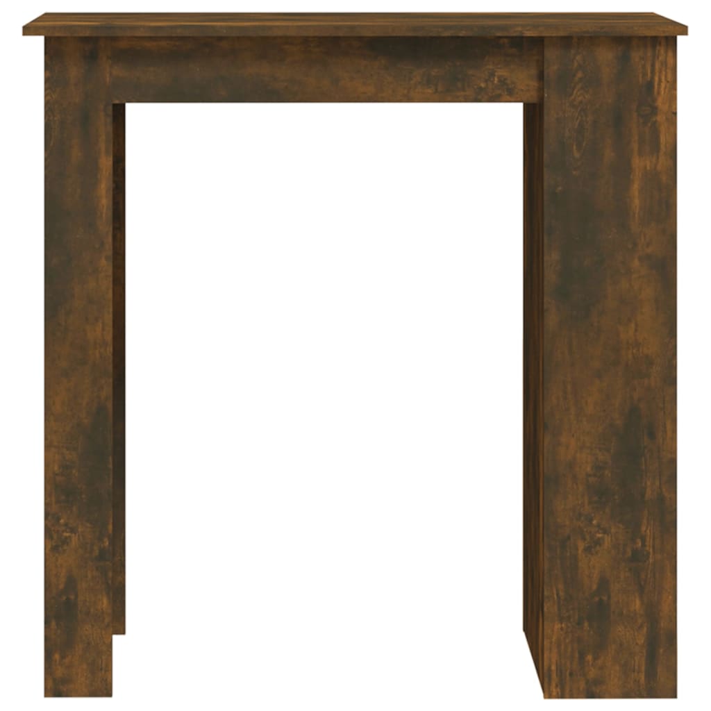 Barbord med stativ røkt eik 102x50x103,5 cm konstruert tre