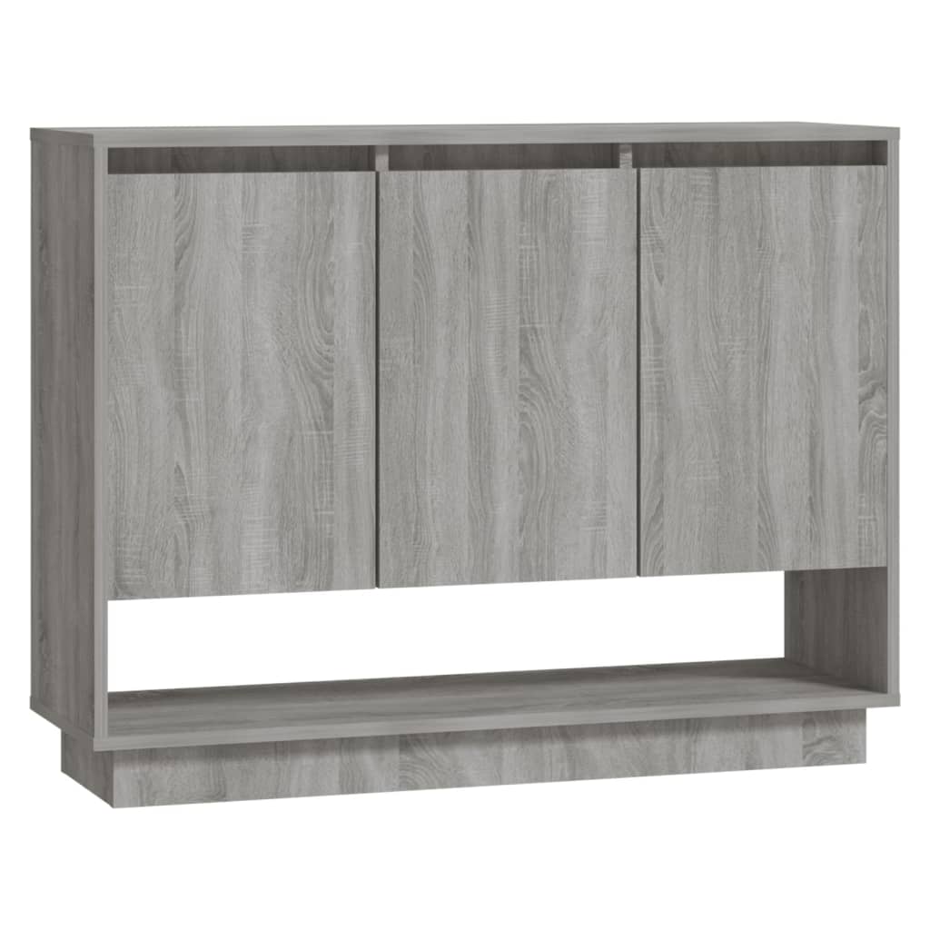 Skjenk Sonoma Grå Eik 97x31x75 cm