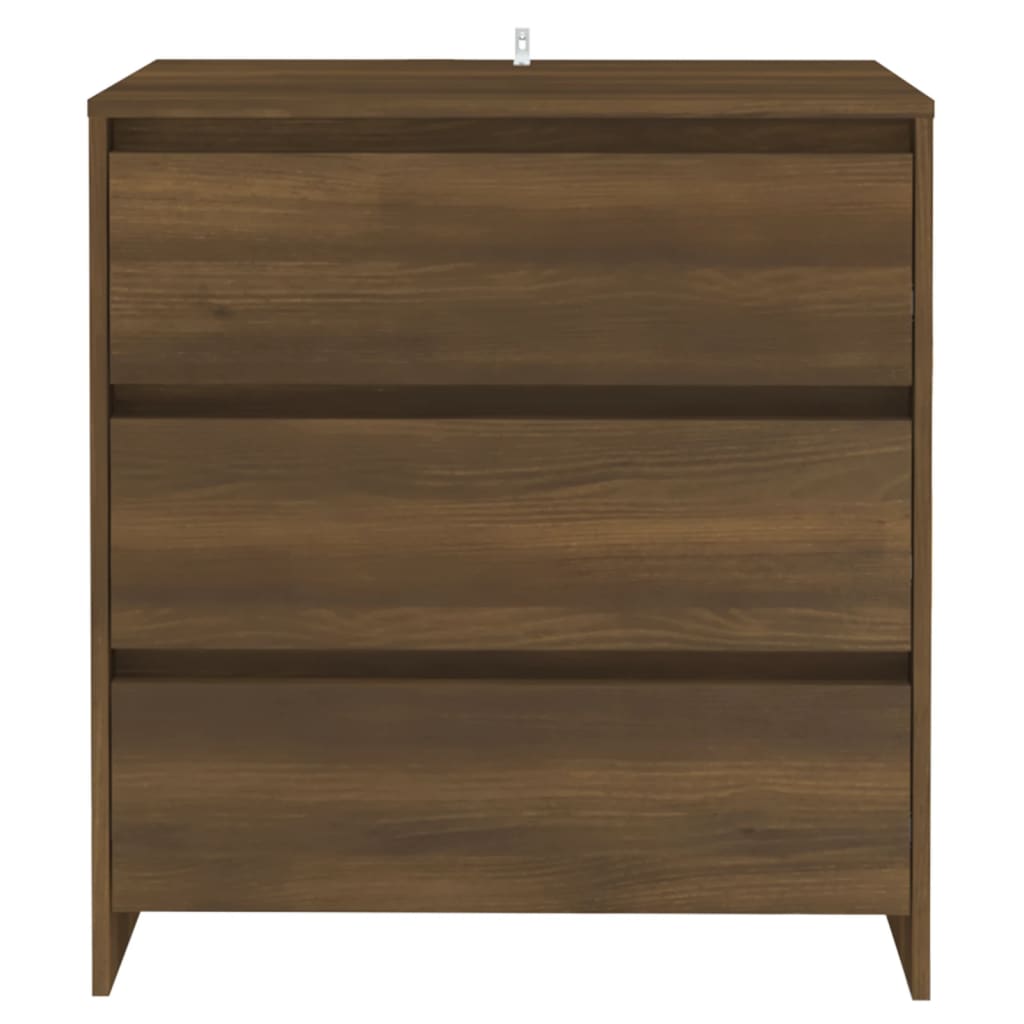 Skjenk Brun Eik 70x41x75 cm