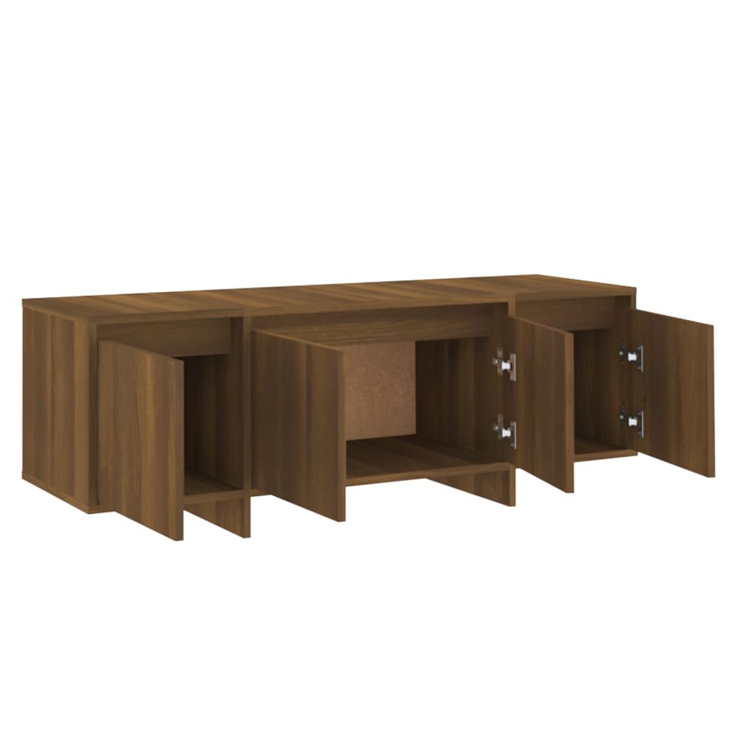 TV-Møbel Brun Eik TV-benk 120x30x40,5 cm